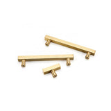 Elijah Pull Brass - Medium Black