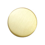 large round 30mm brushed brass knob for furniture