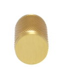 Fleur Brushed Brass Knob