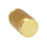 Fleur Brushed Brass Knob